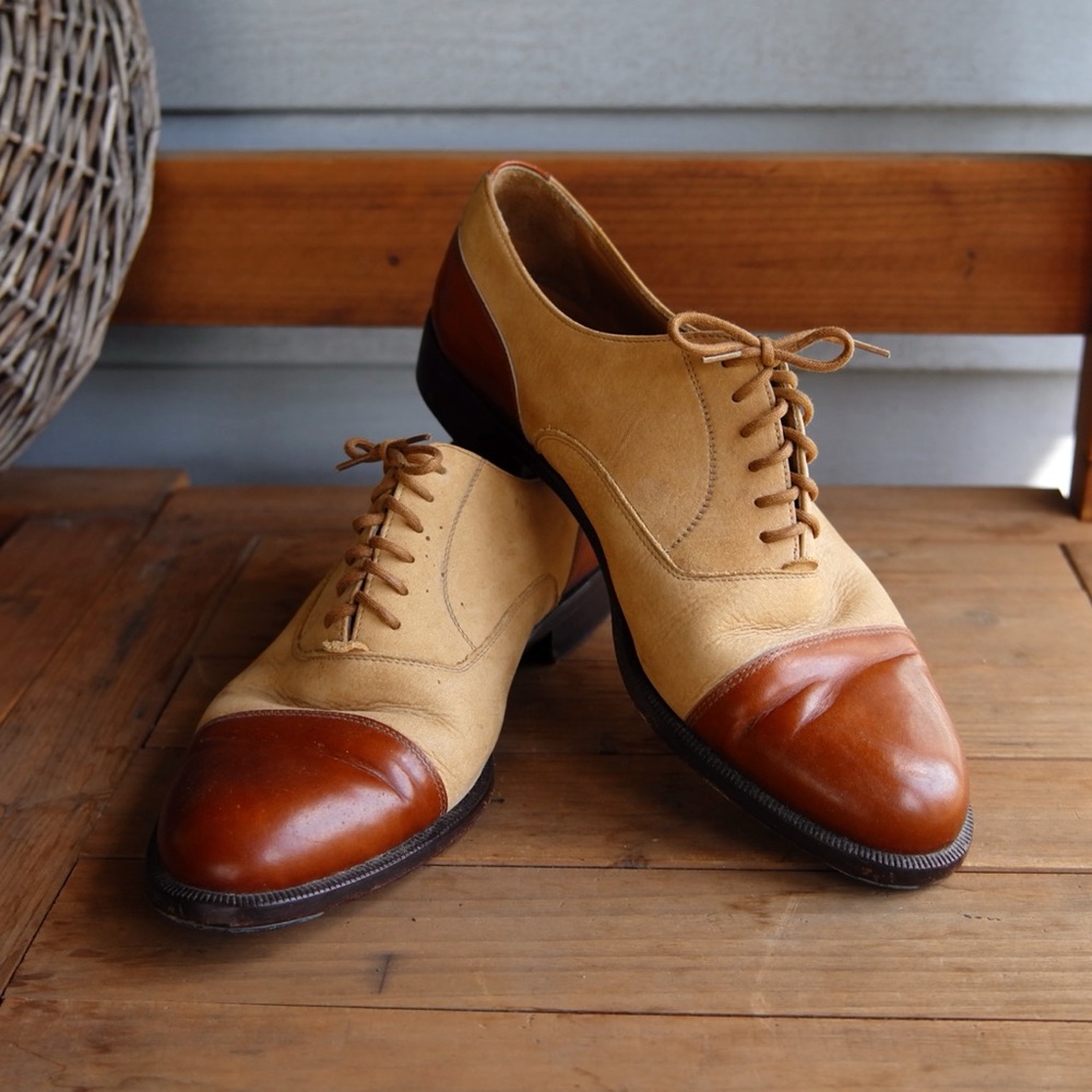 Vintage Vero Cuoio Italian Leather Shoes